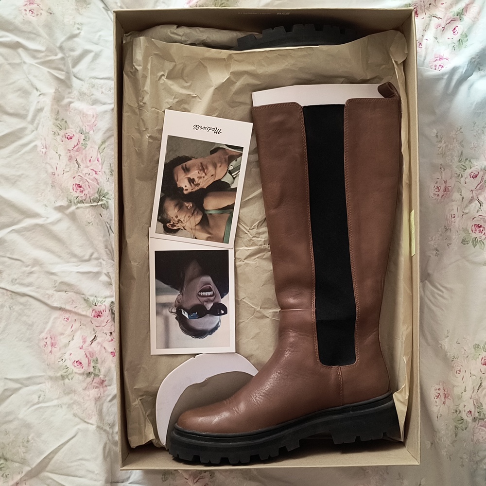 Madewell Poppy Tall Lugsole Boot - Picture 9 of 10